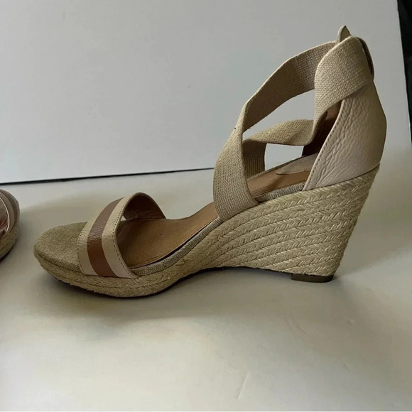 Fossil Women’s Wedge Espadrille Sandals Size 11 Boho - Picture 7 of 14